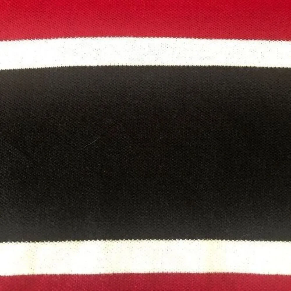 Polo Golf Ralph Lauren Men's XL/Large Red Knit‎ Long Sleeve 1/4 Button Polo